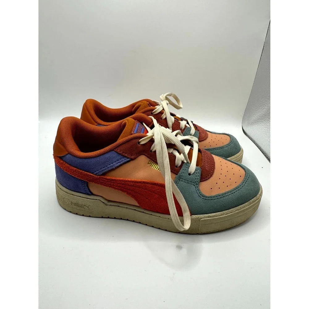 Puma x Tinycottons CA Pro 382837-01 Kids 3.5 Sneaker Dusty Coral‎ Suede Shoes